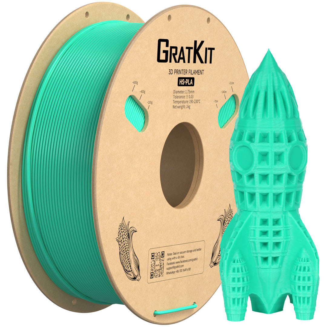 GratKit High Speed PLA 3D Printing Filament 1.75mm