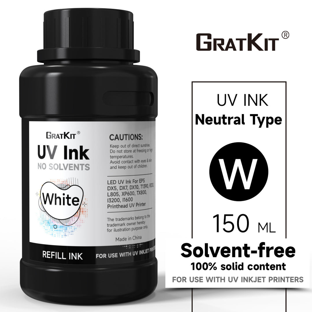 GratKit UV Ink For Flatbed Printer Head