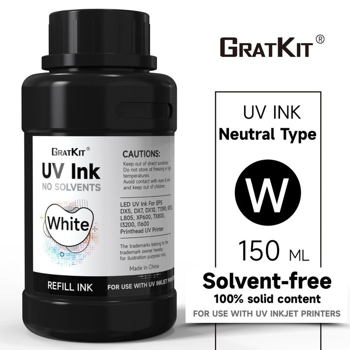 GratKit UV Ink For Flatbed Printer Head