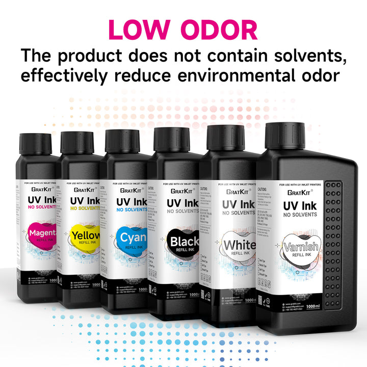 GratKit UV Ink For Flatbed Printer Head