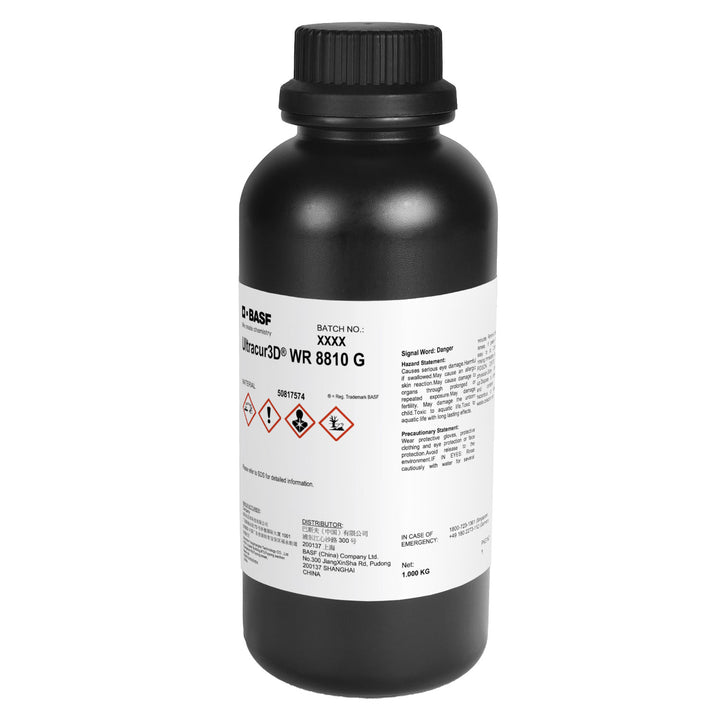 BASF FORWARD AM Ultracur3D Reative Urethane Photopolymer Water Washable Resin