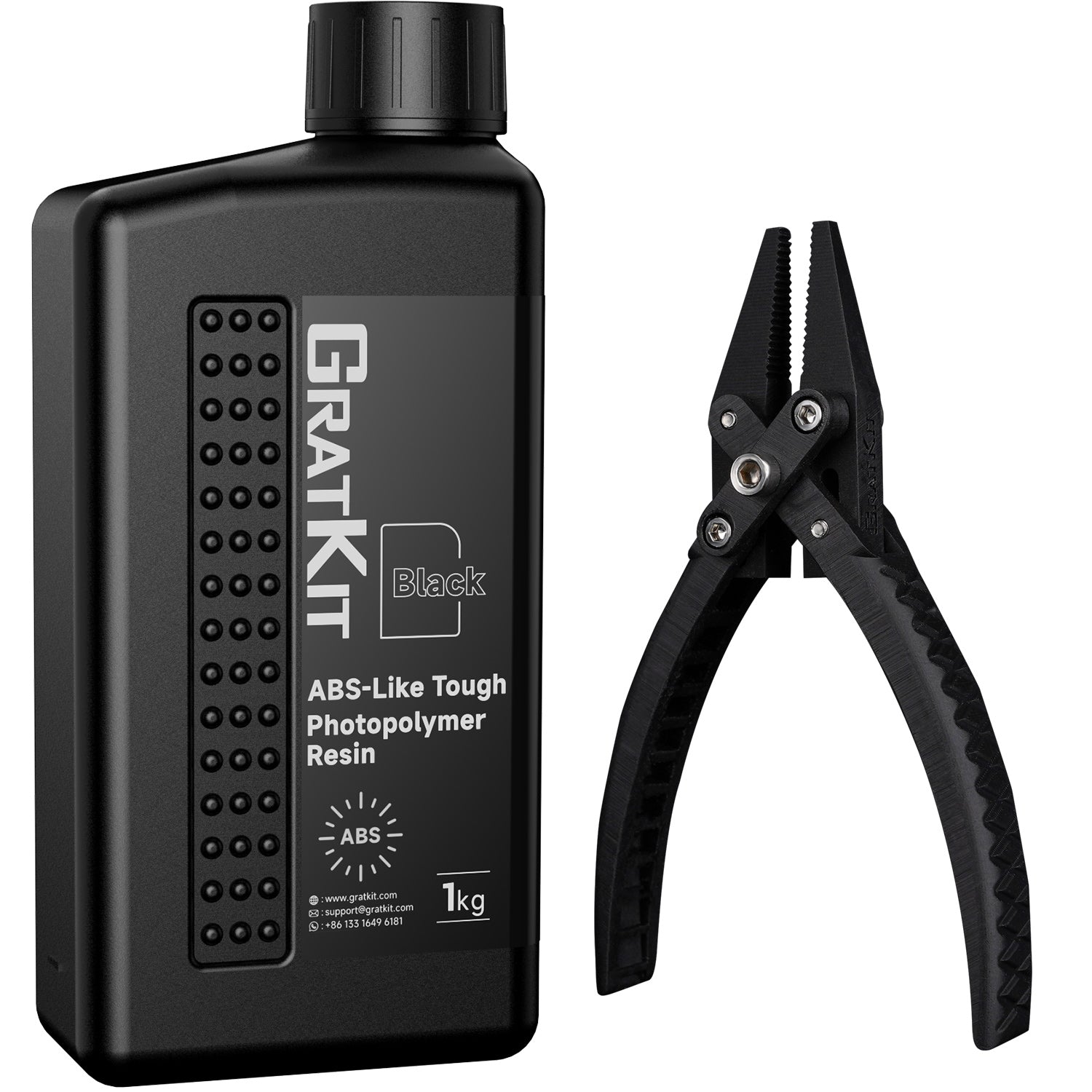 ≡ BLACK ABS-Like Resin Pro Anycubic 1kg buy at a low price with worldwide  shipping