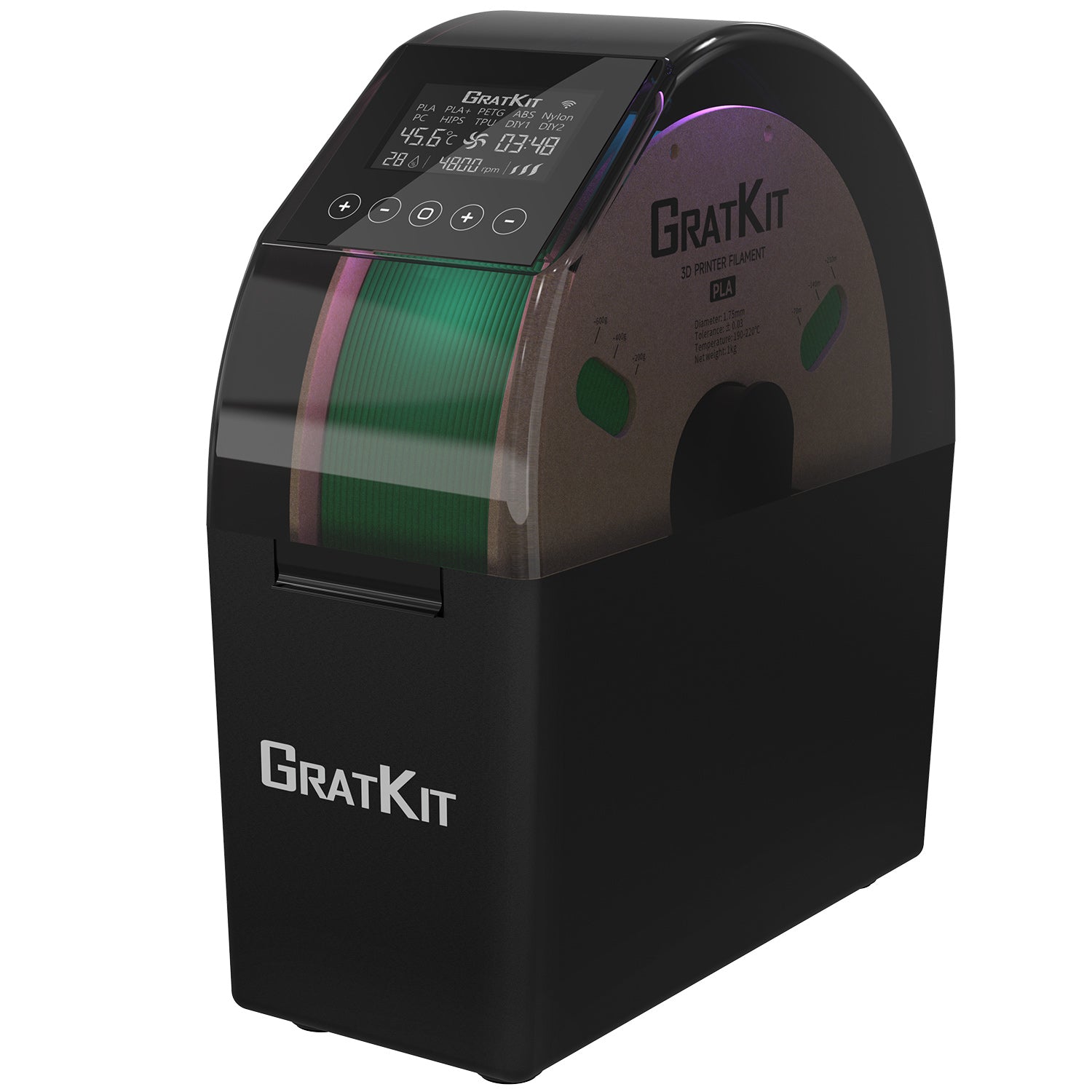 Filament App GratKit Firefly Filament Dryer - APP Controlled 3D Printing Filament D