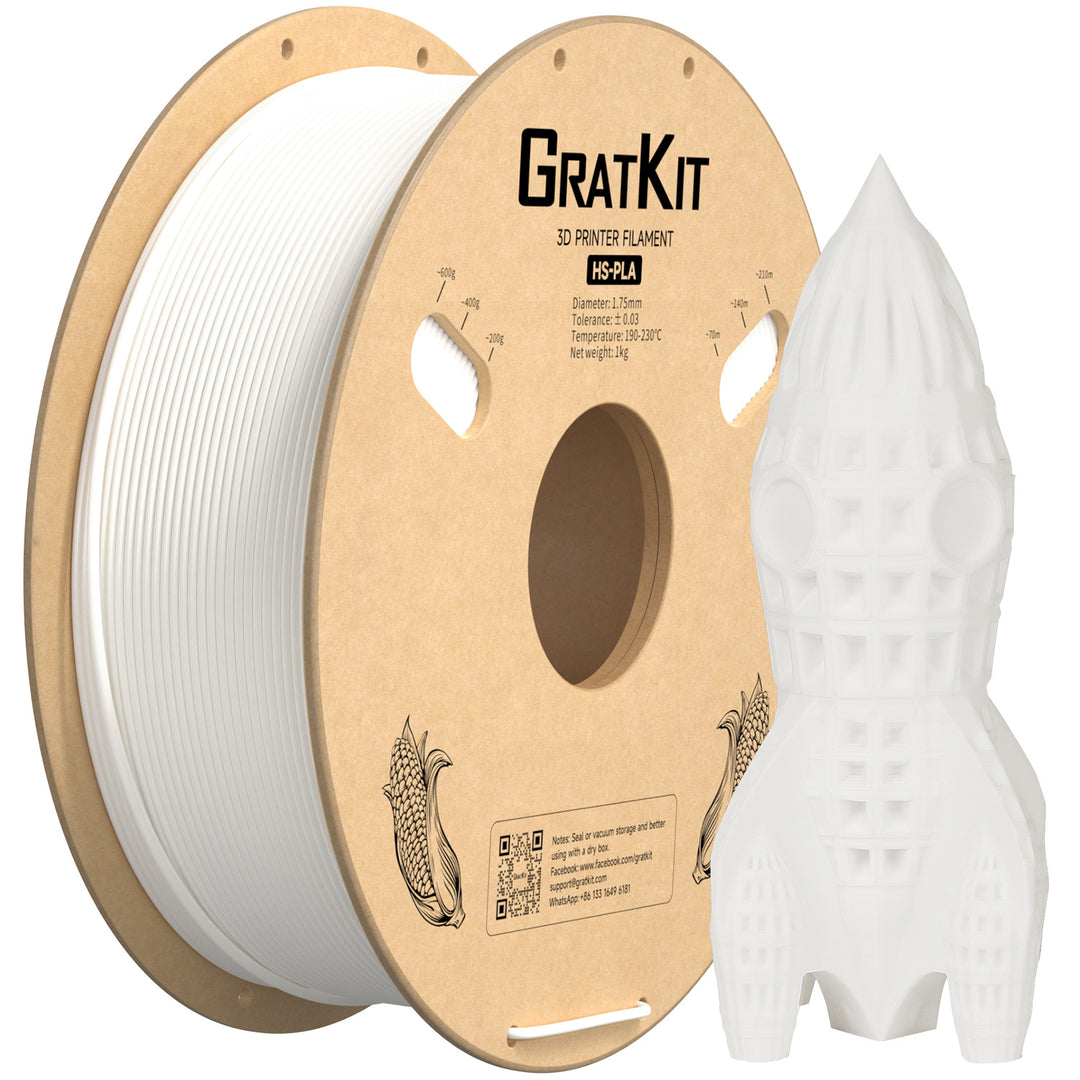 GratKit High Speed PLA 3D Printing Filament 1.75mm