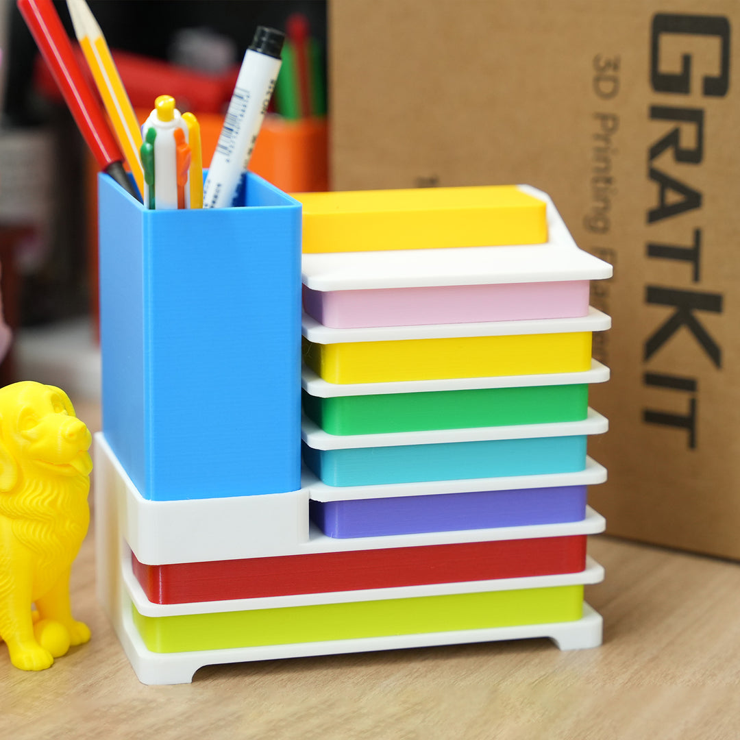 GratKit PLA Plus (PLA+) 3D Printing Filament 1KG in  Basic Colors