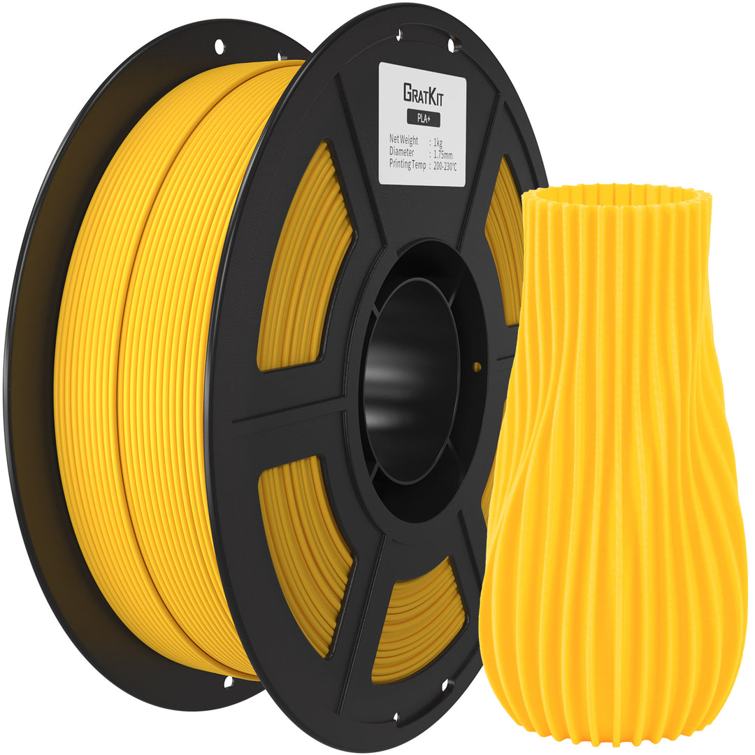 GratKit PLA Plus (PLA+) 3D Printing Filament 1KG in  Basic Colors