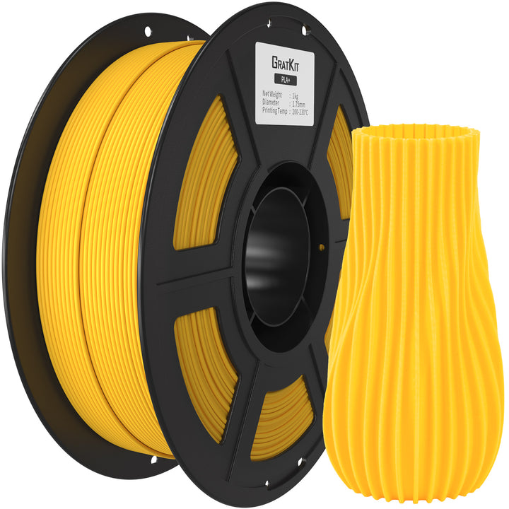 GratKit PLA Plus (PLA+) 3D Printing Filament 1KG in  Basic Colors