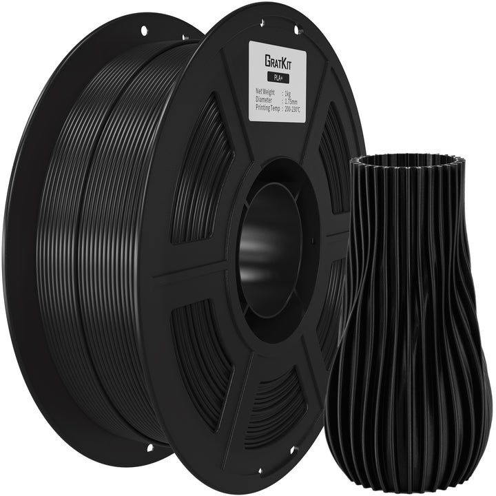 GratKit PLA Plus (PLA+) 3D Printing Filament 1KG in  Basic Colors