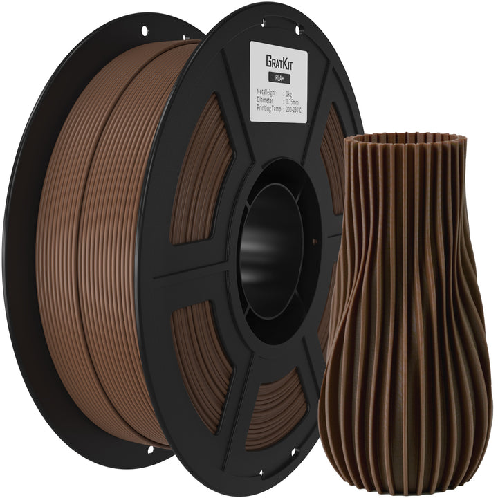 GratKit PLA Plus (PLA+) 3D Printing Filament 1KG in  Basic Colors