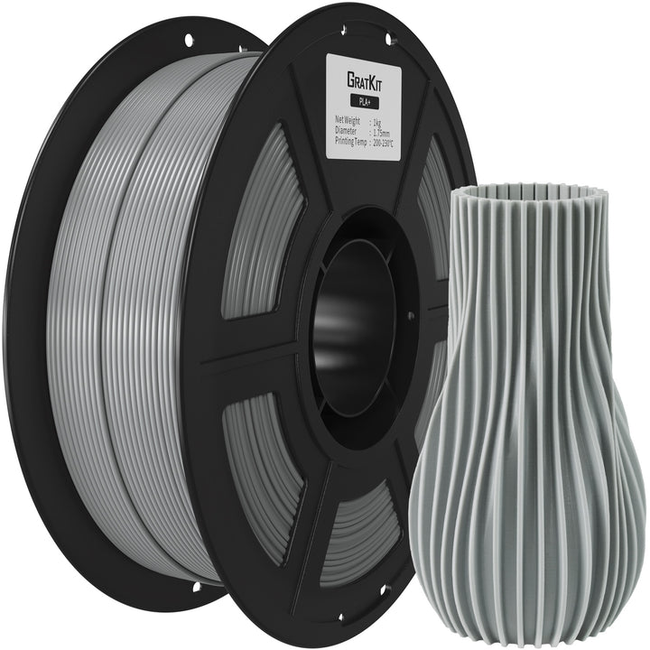 GratKit PLA Plus (PLA+) 3D Printing Filament 1KG in  Basic Colors