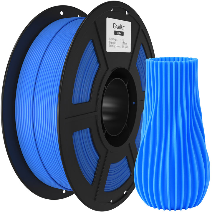 GratKit PLA Plus (PLA+) 3D Printing Filament 1KG in  Basic Colors