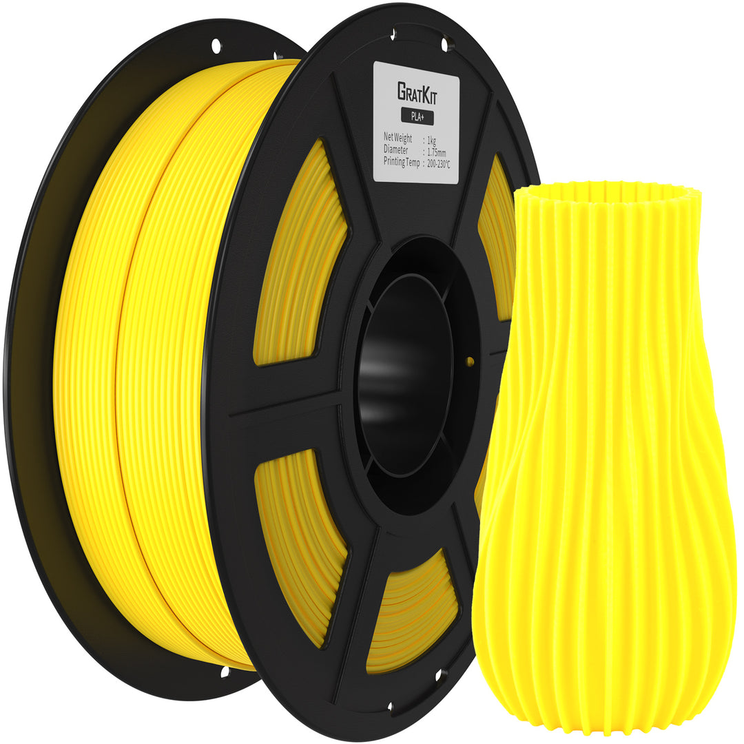 GratKit PLA Plus (PLA+) 3D Printing Filament 1KG in  Basic Colors