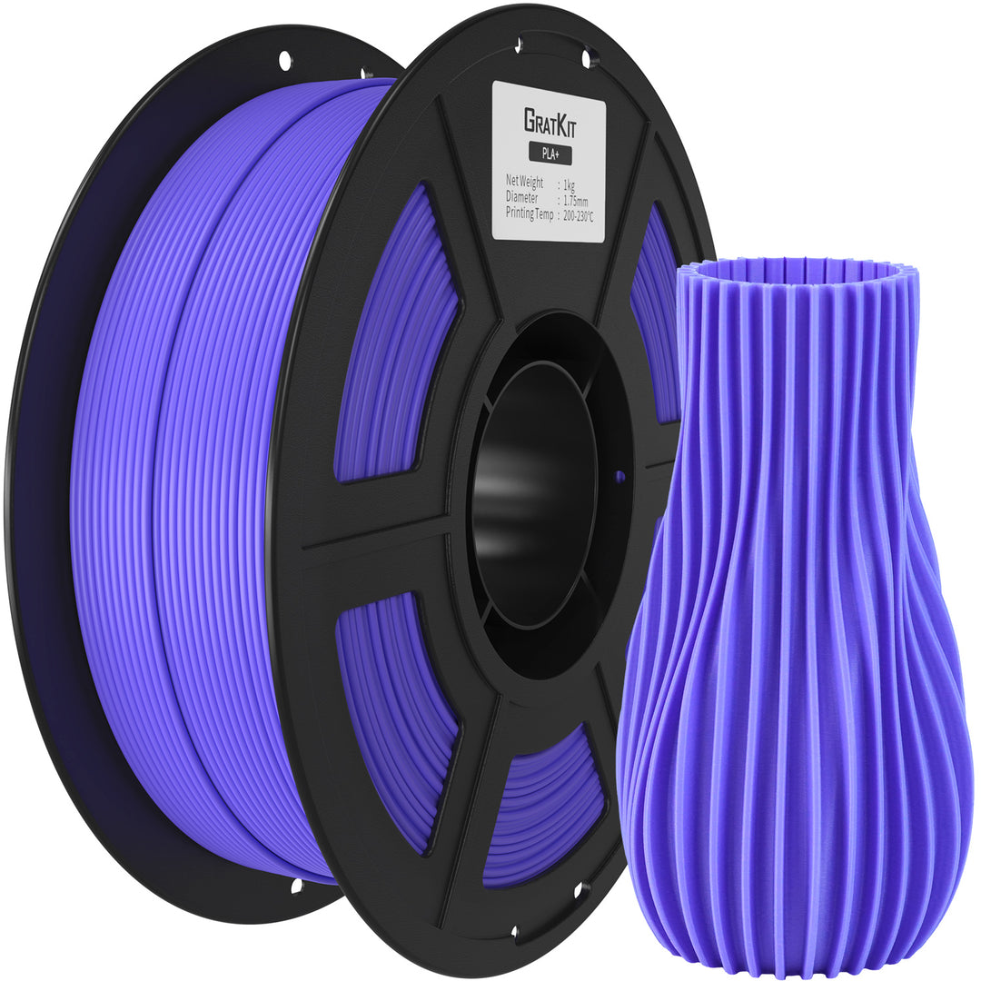 GratKit PLA Plus (PLA+) 3D Printing Filament 1KG in  Basic Colors