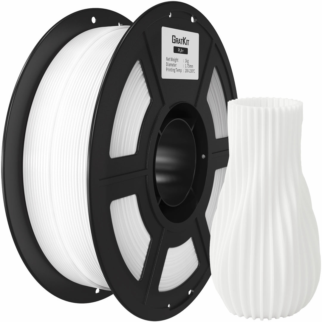GratKit PLA Plus (PLA+) 3D Printing Filament 1KG in  Basic Colors