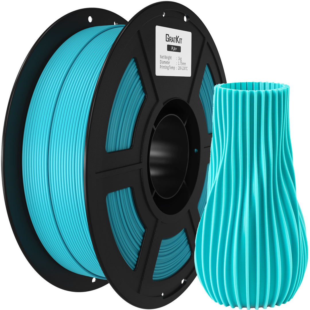 GratKit PLA Plus (PLA+) 3D Printing Filament 1KG in  Basic Colors