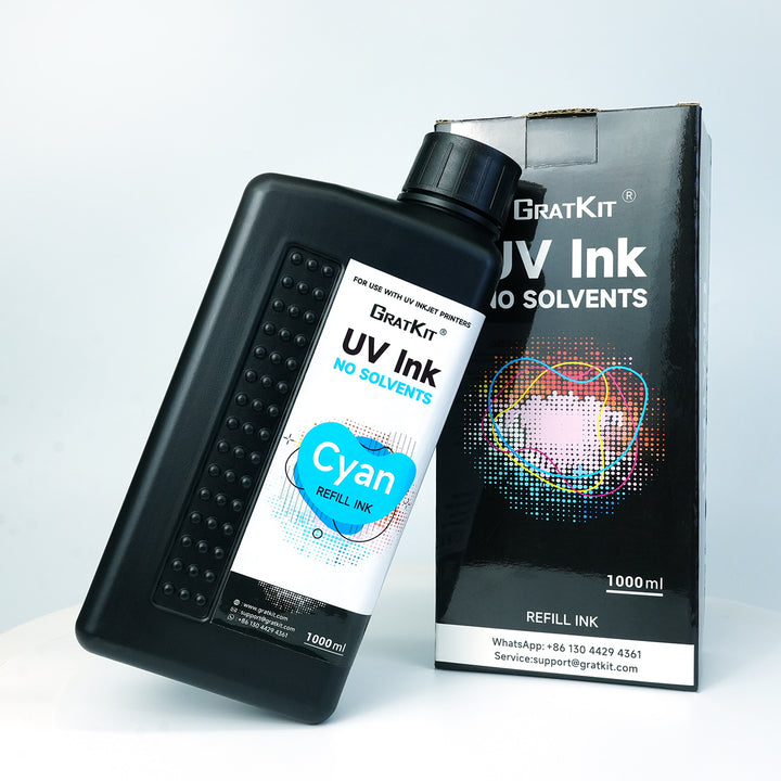 GratKit UV Ink For Flatbed Printer Head